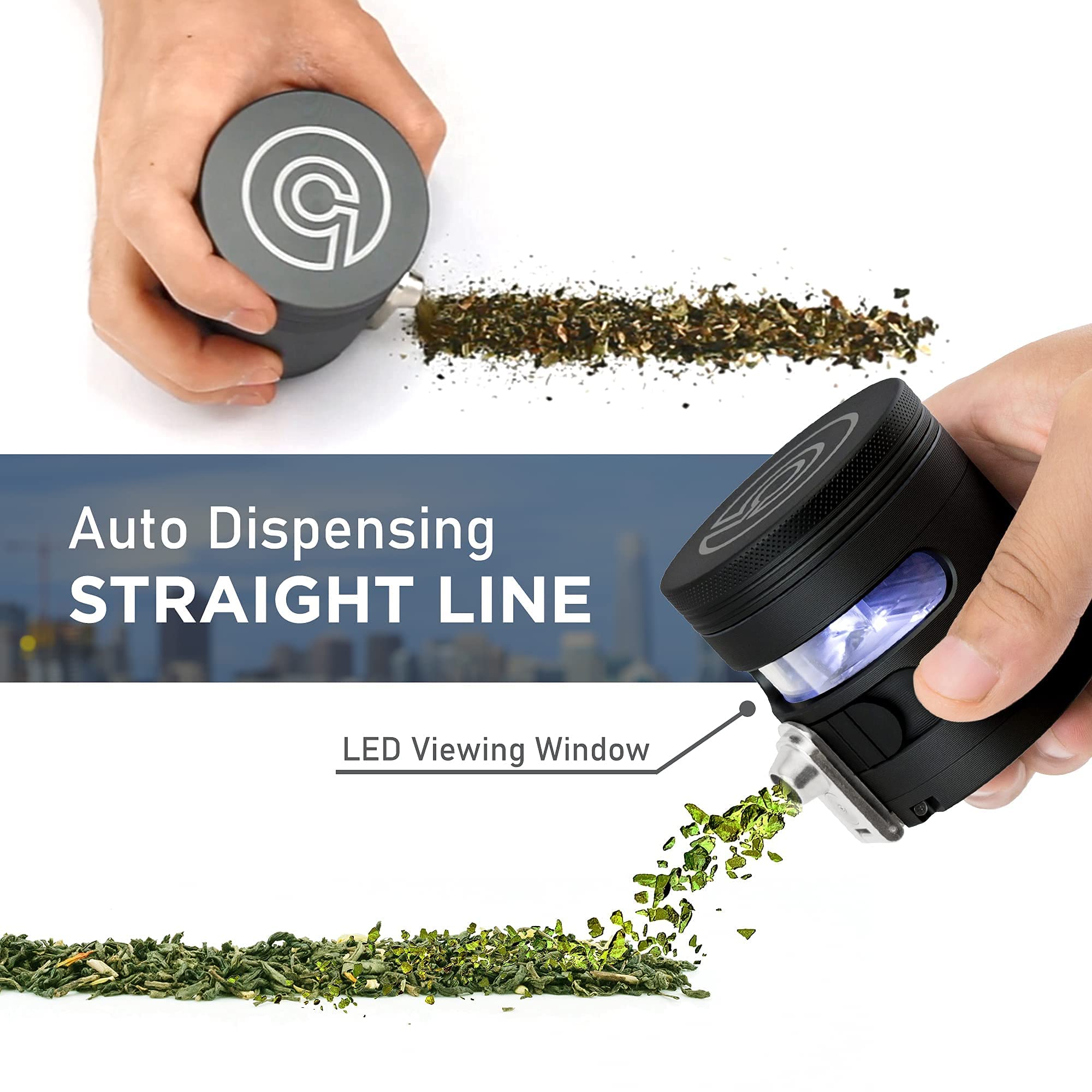 Tectonic9 Electric Herb Grinder with Automatic Dispenser - 2.5