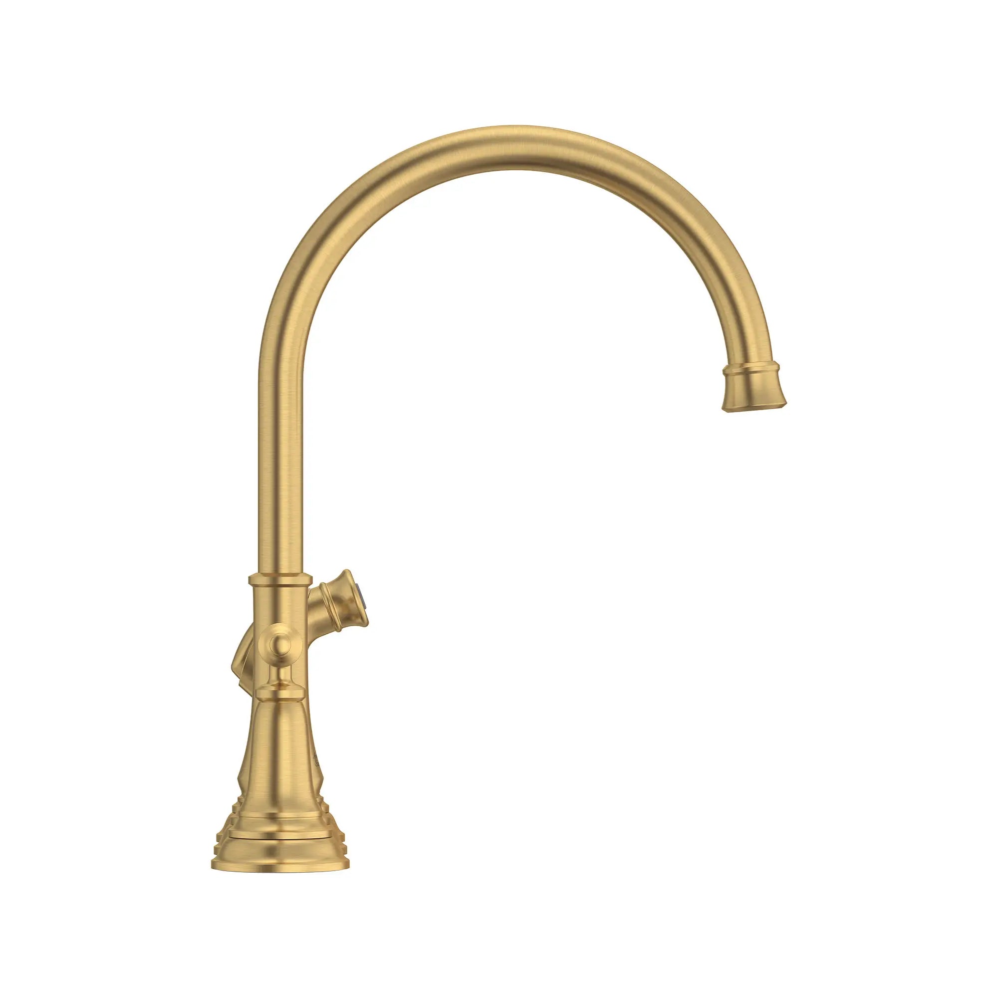 Delancey® 2-Handle Widespread Kitchen Faucet with Side Spray - 1.5 GPM/5.7 LPM - Brushed Nickel Finish - Perfect for Modern Kitchens & Easy Dishwashing