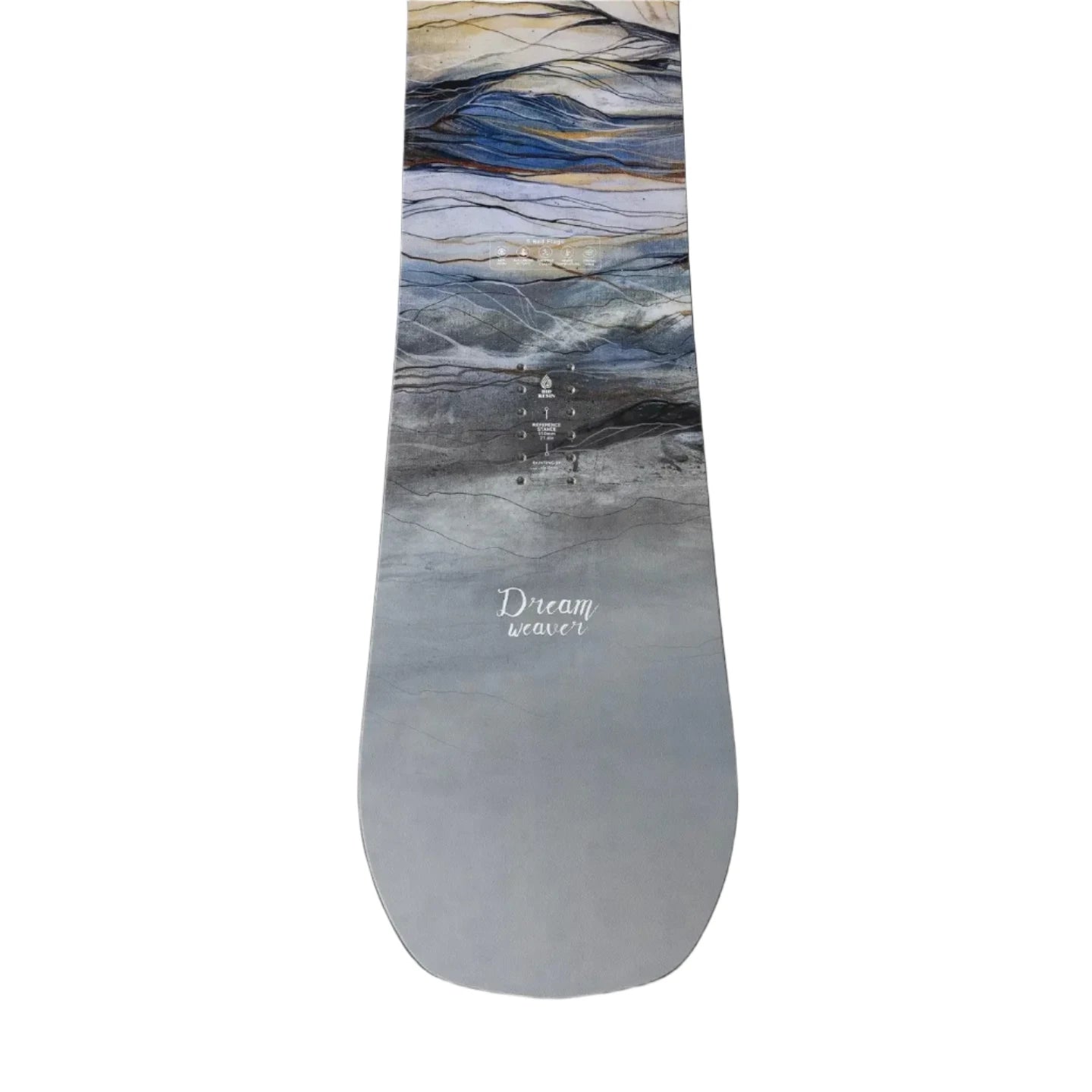 Jones Women's Dream Weaver Snowboard 2025 - All-Mountain Freestyle Snowboard for Women | Perfect for Park, Powder & Groomed Runs
