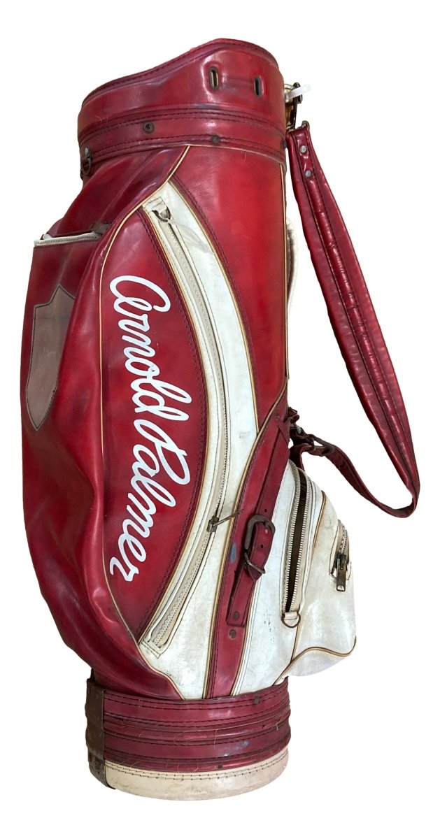 Arnold Palmer Authentic Signed Golf Bag with LOA - Match Used Collectible - Perfect for Golf Memorabilia Fans & Sports Collectors - Ideal for Display in Man Caves, Sports Bars & Home Offices