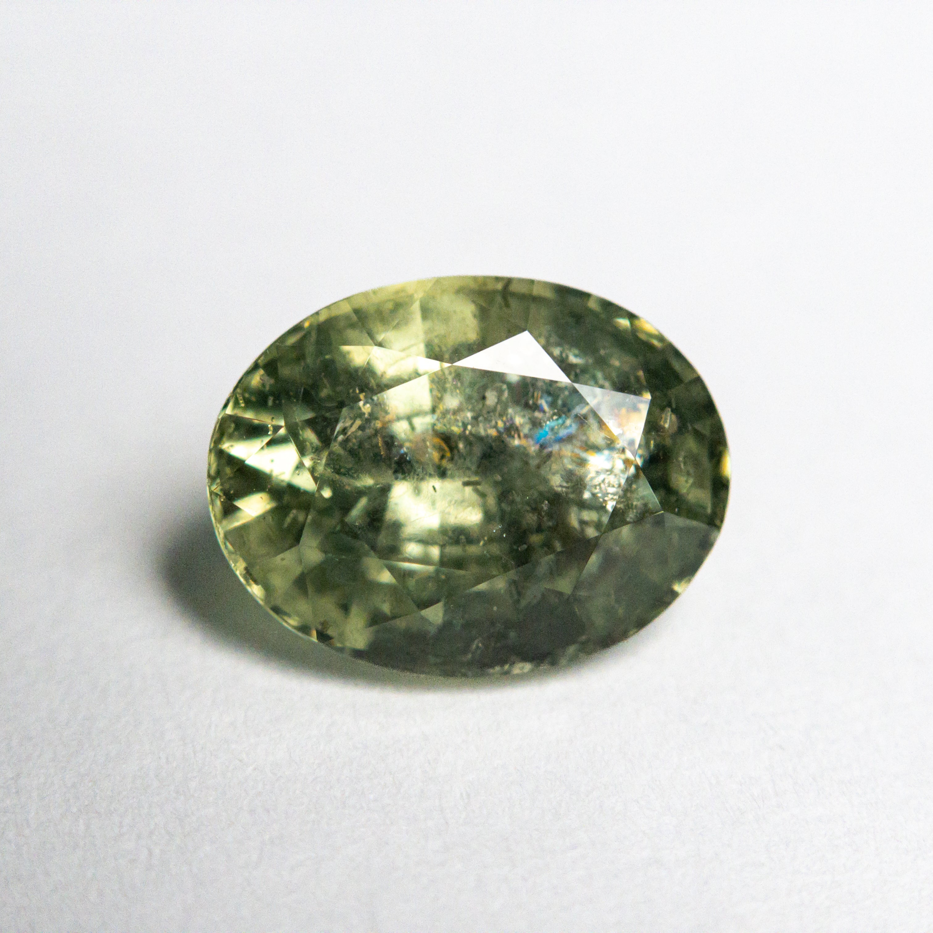 2.88ct Oval Brilliant Blue Sapphire Gemstone - 9.35x7.13x5.16mm Natural Loose Stone for Jewelry Making, Engagement Rings & Fine Collections