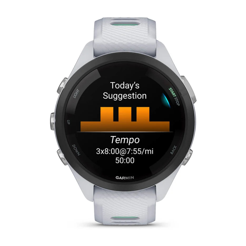 Garmin Forerunner 265S GPS Running Smartwatch - Advanced Training Metrics, Music Storage & Health Tracking for Runners, Athletes & Fitness Enthusiasts | Perfect for Outdoor Running, Cycling & Gym Workouts
