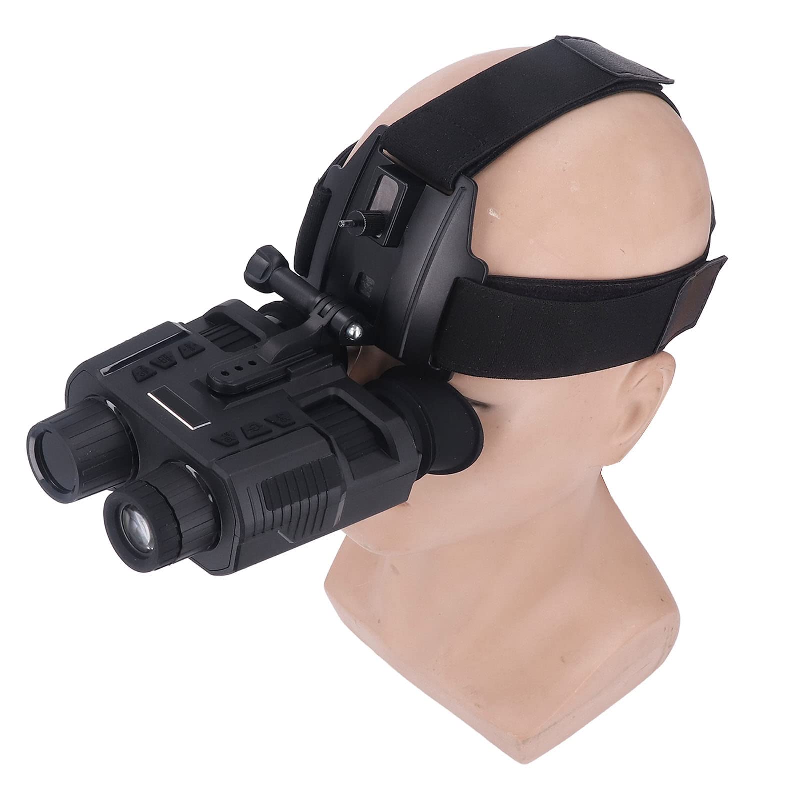Night Vision Goggles for Adults - 1080P HD Head Mounted Night Vision Binoculars with 8X Magnification & Optical Zoom, Large Viewing Screen, Black/White Night Vision - Perfect for Hunting, Camping, Security Surveillance and Nighttime Outdoor Activities