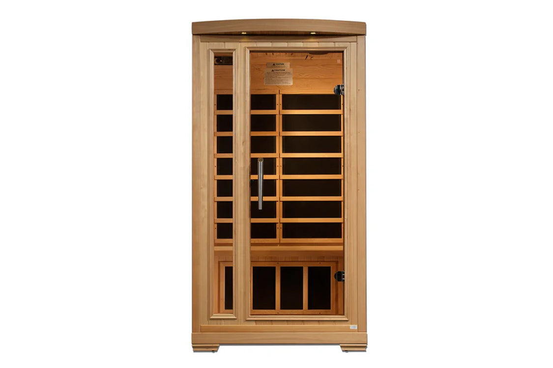 Pro 6 Madison 1-2 Person Near Zero EMF Far Infrared Sauna for Home Relaxation & Detox