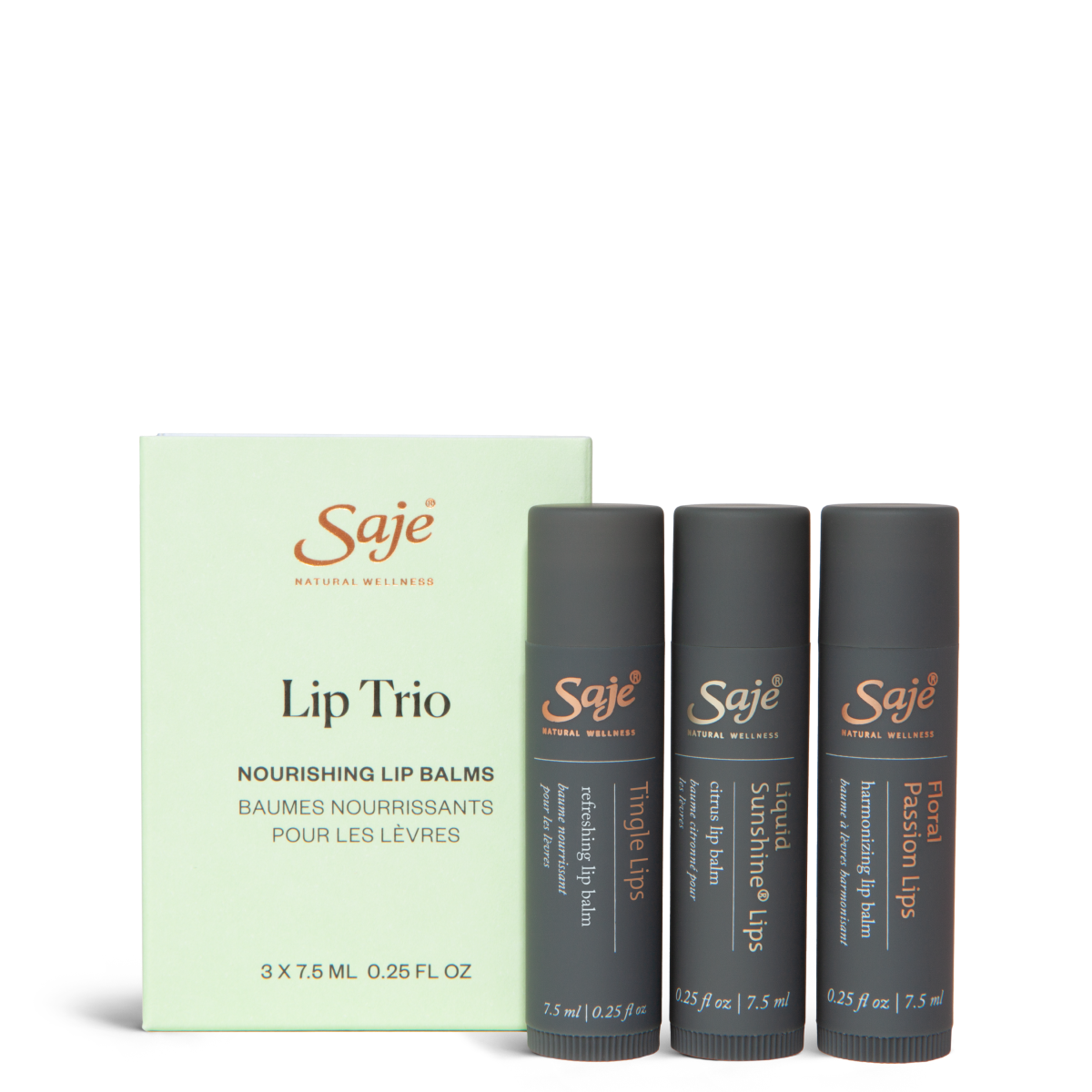 Nourishing Lip Balm Trio Set - Hydrating & Moisturizing Lip Care for Dry Lips - Perfect for Daily Use, Travel & Gifting