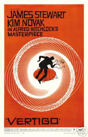Vertigo Hitchcock Movie Poster 12x18 Inches - Classic Film Decor for Home Theater, Office & Gift Ideas - Hot Stuff Enterprise 4773-12x18-LM