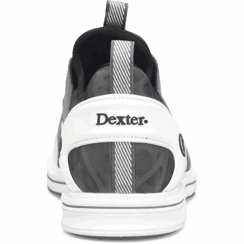 Dexter Men's DexLite Pro BOA Bowling Shoes - White/Grey - Right Hand - Perfect for League Play & Tournament Bowling