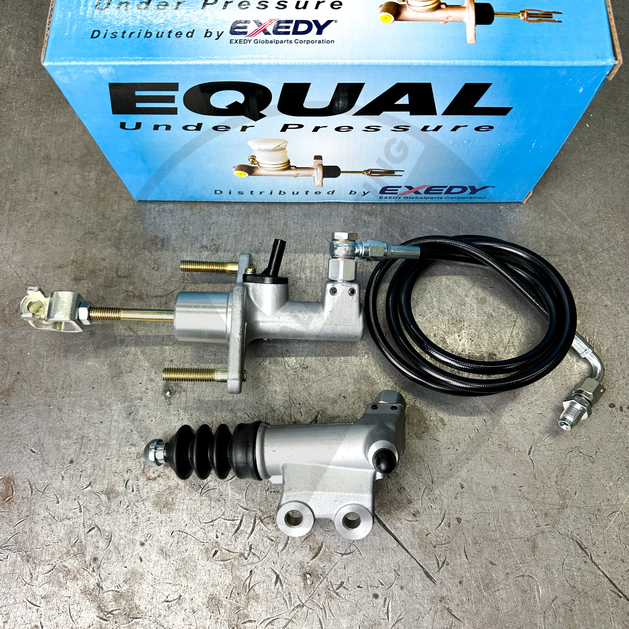 Exedy EM2 Clutch Master Kit with Slave Cylinder for 2016-2022 Honda Civic Si - No Delay Valve - High Performance Clutch Upgrade for Racing & Street Driving