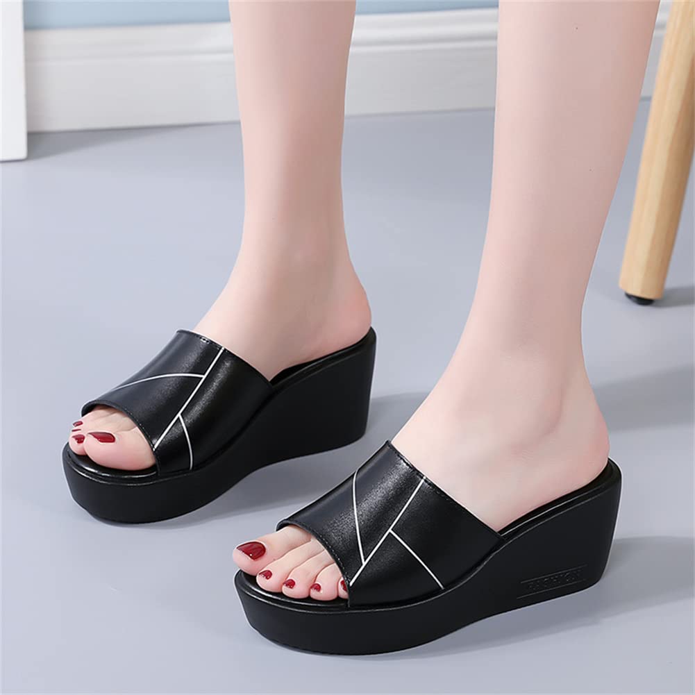 Women's Casual Platform Sandals with Wedge Heel - Summer Beach Shoes for Walking, Travel & Outdoor Activities