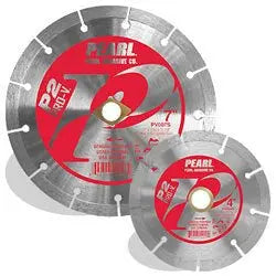 Pearl PV007S 7-Inch x 0.090-Inch x 5/8-Inch Segmented Diamond Blade for Cutting Concrete, Brick, and Stone - Perfect for Construction, Masonry, and DIY Projects