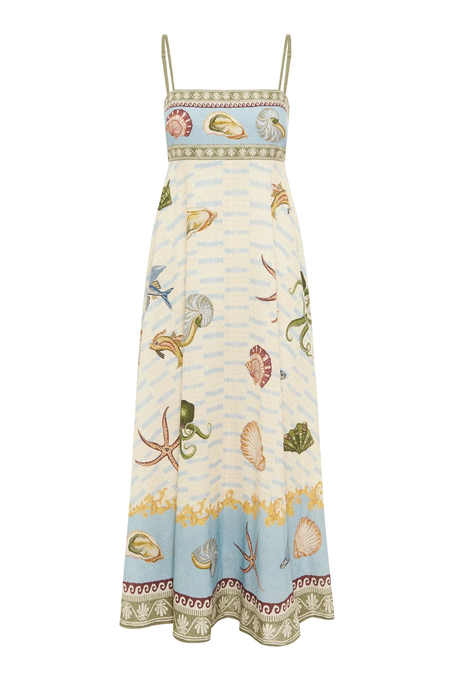 Women's Floral Sundress for Summer - Lightweight Beach Dress with Pockets - Perfect for Vacation, Poolside, and Outdoor Activities