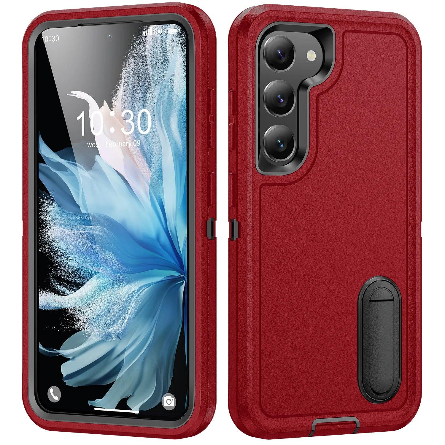 Samsung Galaxy S24 Plus Shockproof Case with Kickstand - Anti-Dust, Military-Grade Protection for Outdoor & Active Lifestyle