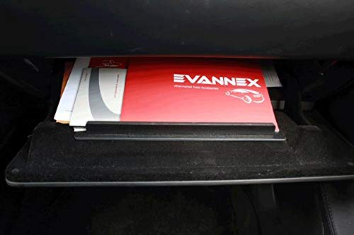 EVANNEX Premium Glove Box Bumper for Tesla Model 3/Y/S/X - Durable Interior Accessory for Noise Reduction & Secure Storage | Perfect for Road Trips & Daily Commuting