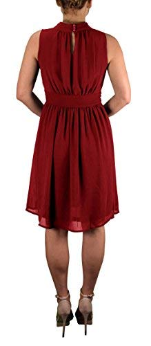 Women's Sleeveless Chiffon Dress - Classic Fit & Flare Summer Casual Dress for Women | Perfect for Beach, Party & Office Wear