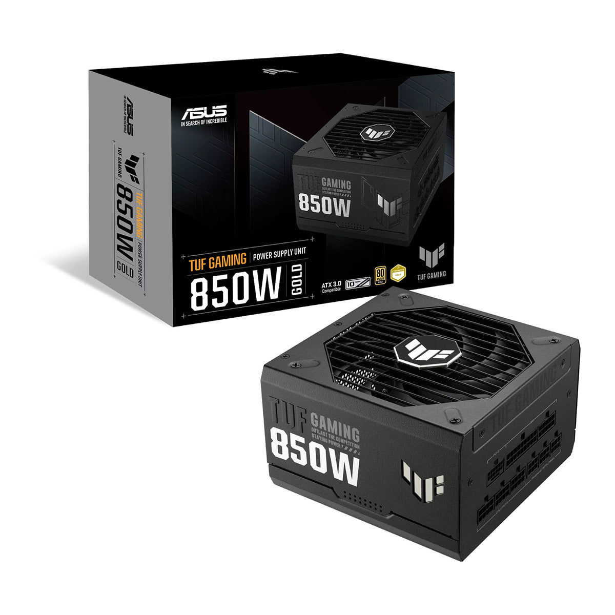 ASUS TUF Gaming 850W 80 Plus Gold Certified Fully Modular Power Supply - High Performance PSU for Gaming PCs, Workstations & Crypto Mining Rigs