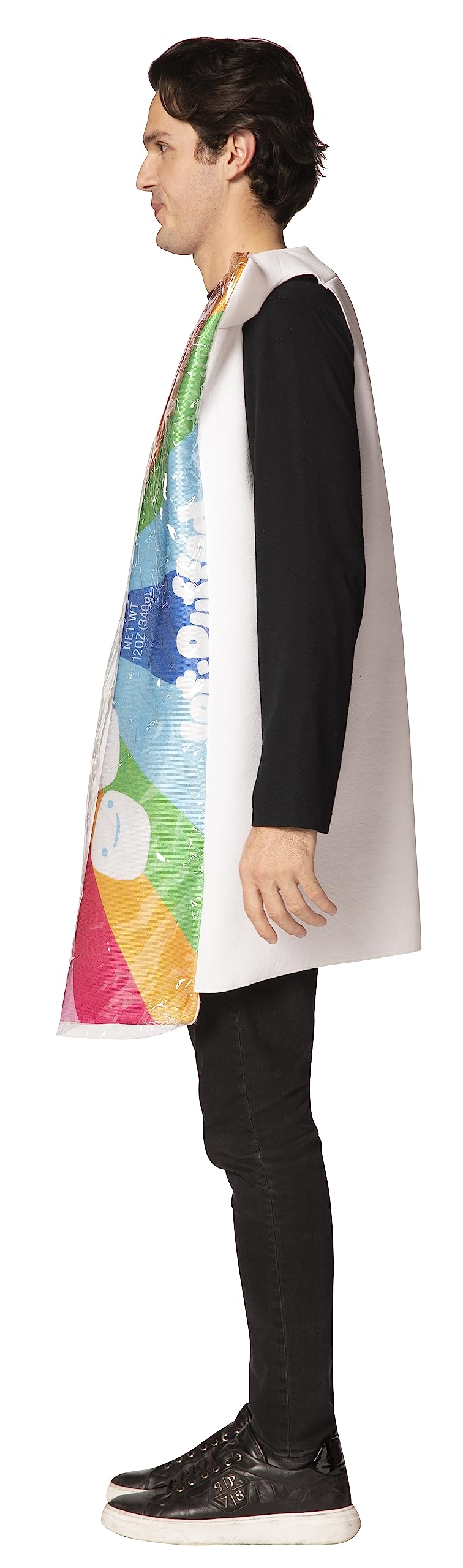 Rasta Imposta Jet Puffed Marshmallow Adult Halloween Costume - Fun Party Outfit for Cosplay & Costume Events