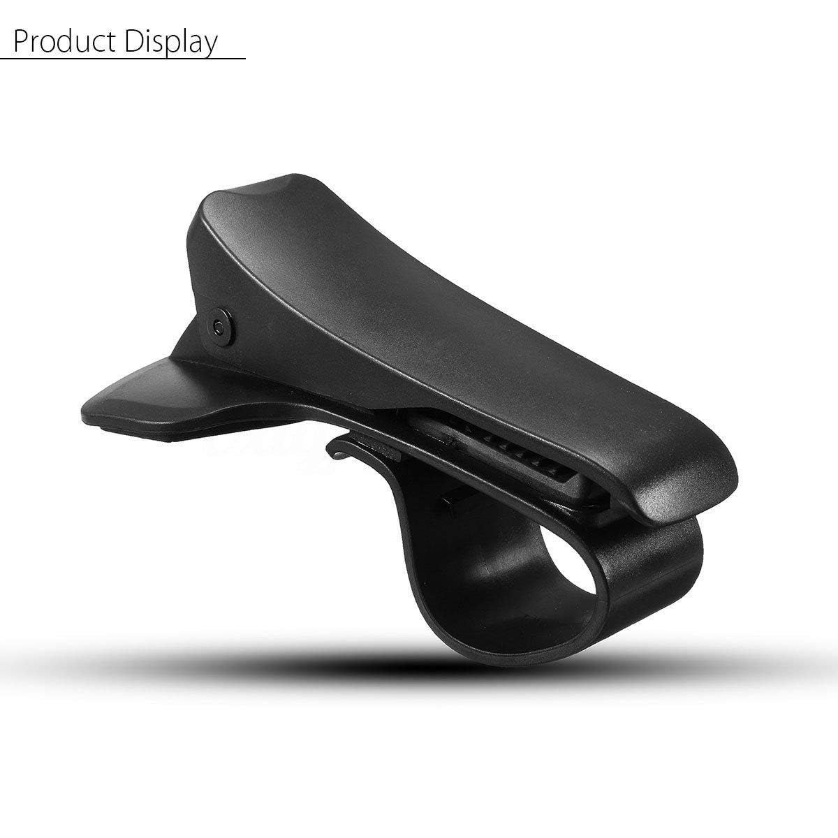 THXCO DishyKooker Universal Car Phone Holder - Clip On HUD GPS Dashboard Mount for iPhone & Android (4.7-6.5 Inch) - Non-Slip Stand for Safe Driving & Navigation