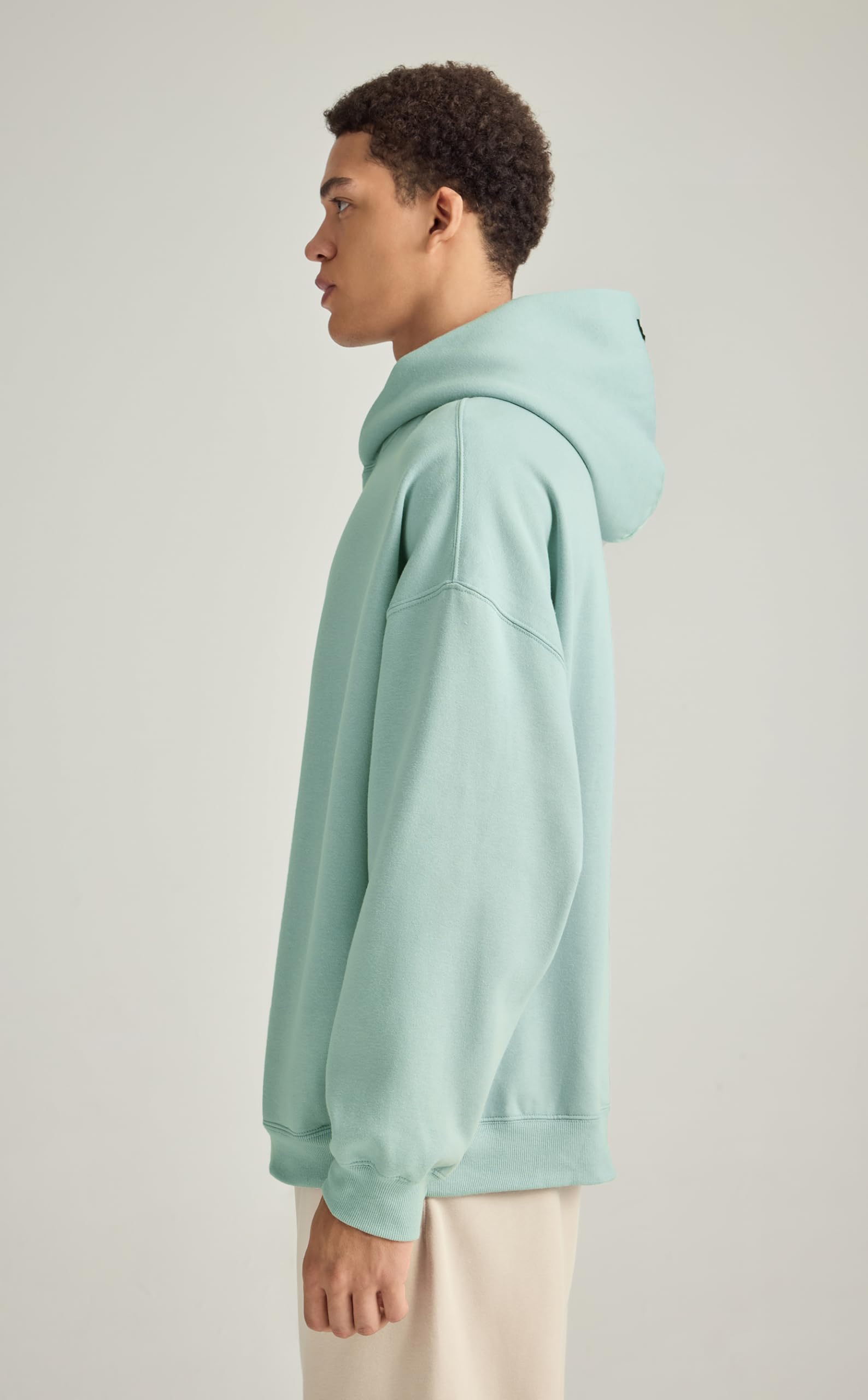 Men's Oversized Fleece Hoodie - Soft & Warm Pullover Sweatshirt with Pockets | Casual Streetwear for Winter & Lounge Wear