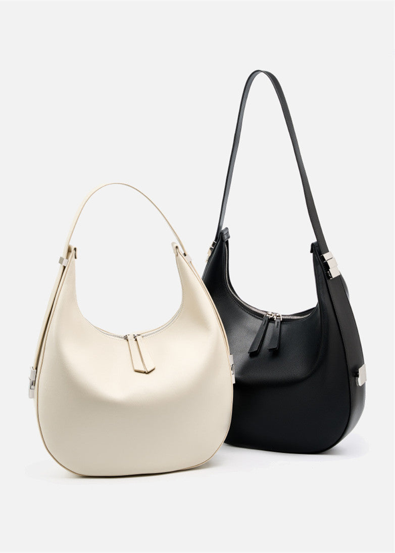Stylish Curved Crescent Shoulder Bag for Women - Fashionable Crossbody Purse with Adjustable Strap, Perfect for Daily Use, Travel & Shopping