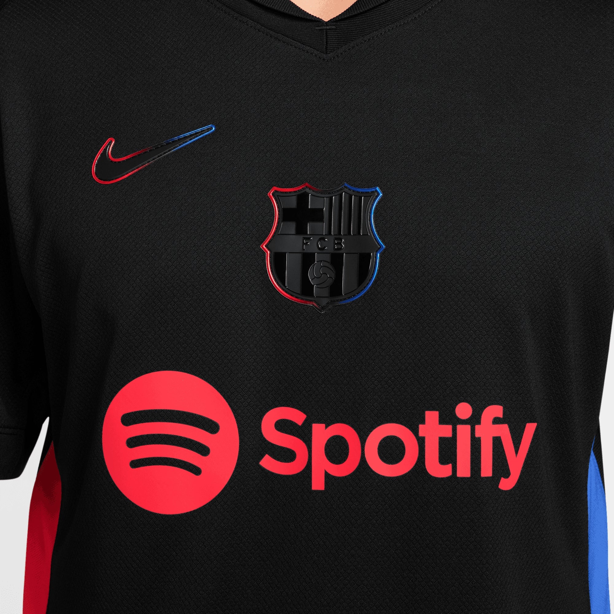 Nike FC Barcelona 2024/25 Stadium Away Jersey - Authentic Soccer Jersey for Men & Women - Perfect for Matchdays, Training, and Fan Support