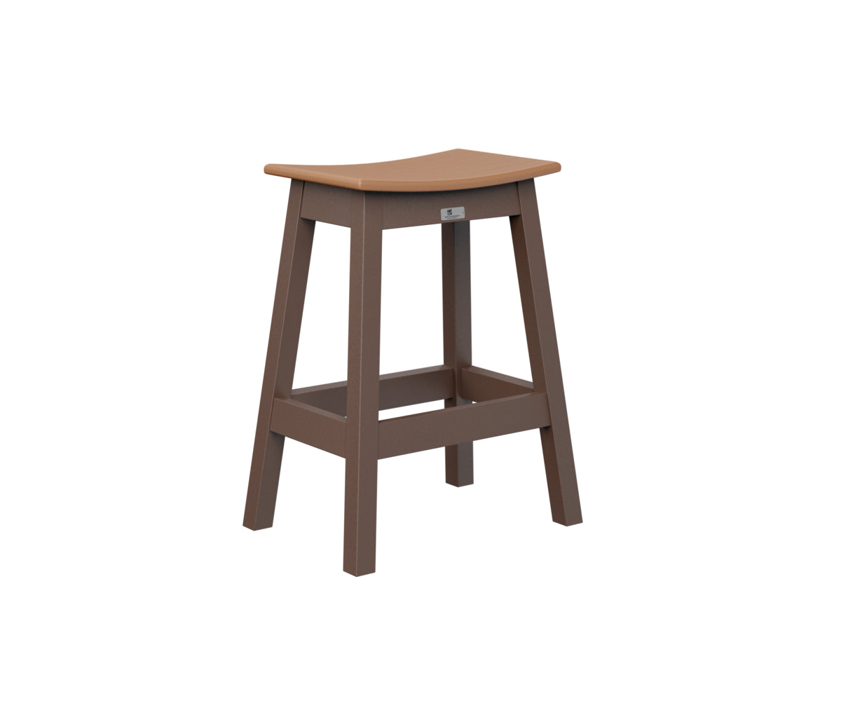 Berlin Gardens Saddle Counter Stool - 30