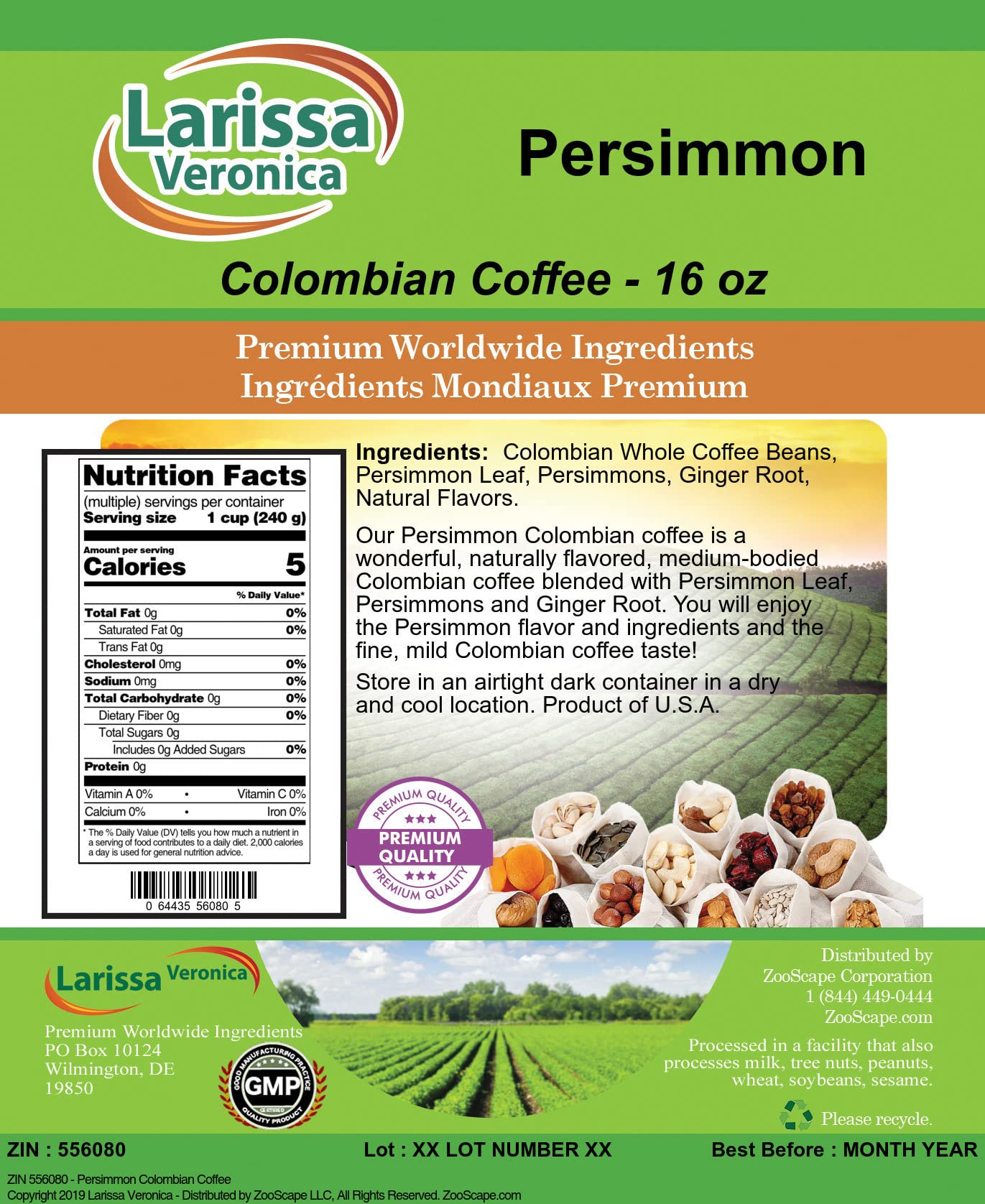 Premium Colombian Coffee Beans - 100% Arabica, Gourmet, Naturally Flavored, Whole Bean (16 oz, 3-Pack) - Perfect for Home Brewing, Office Use & Gifts