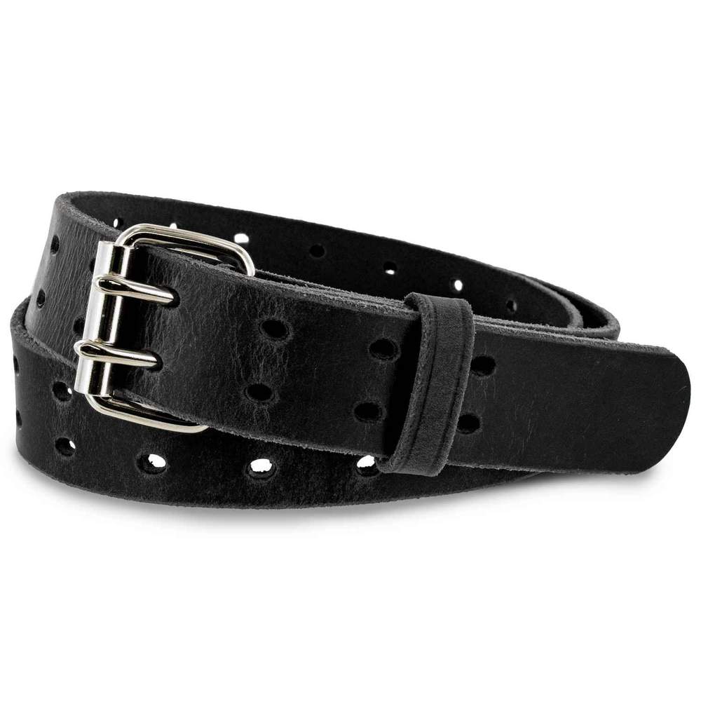 Vintage Woodstock Double Prong Jean Belt - 1.5
