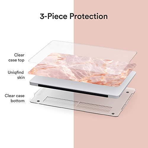 Blush Marble Laptop Sleeve for MacBook Pro 16 Inch (2019 Model) - Protective Case with Soft Interior | Perfect for Work, Travel & College Use