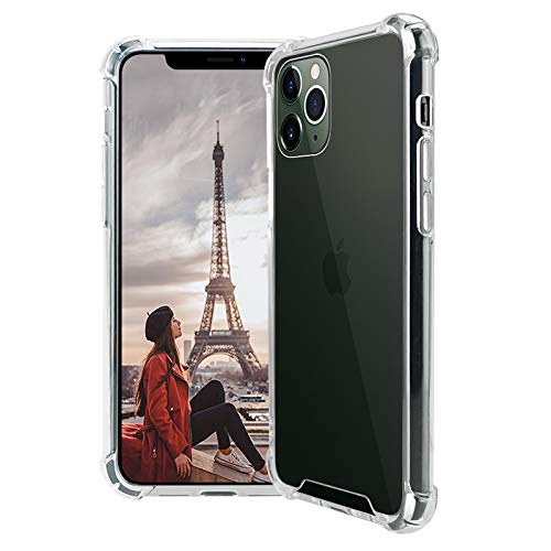 Ultra-Thin Clear iPhone 11 Case (6.1 inch 2019 Model) - HD Transparent Slim Soft TPU Military Grade Protective Cover with Shock Absorption & Anti-Scratch | Perfect for Everyday Use, Travel & Outdoor Activities