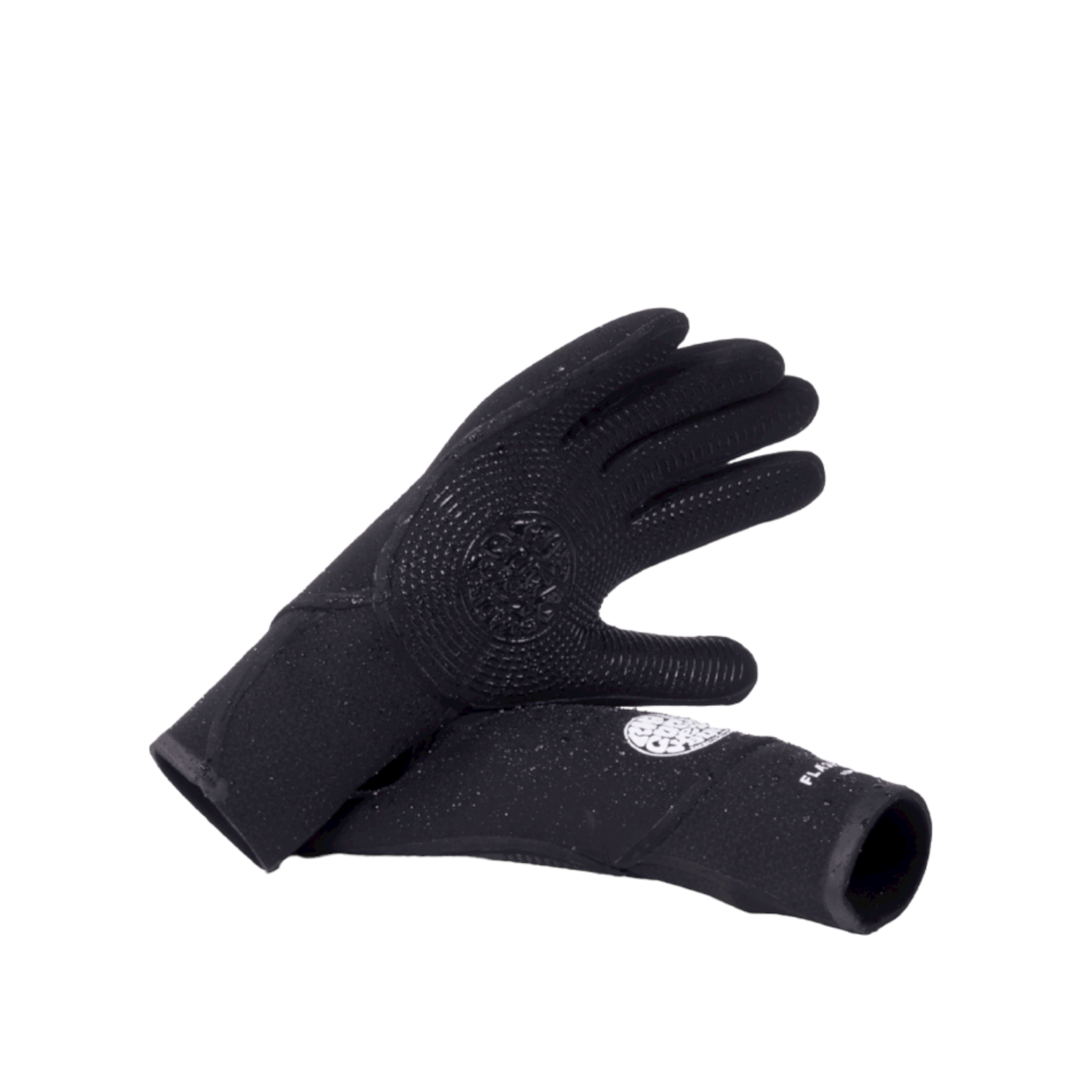 Rip Curl FLASHBOMB 3/2 5-Finger Wetsuit Gloves for Men & Women - Waterproof & Thermal Neoprene for Surfing, Diving & Cold Water Sports