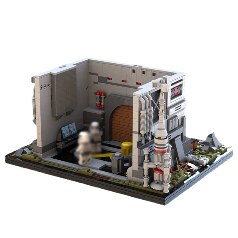 1780PCS MOC 105970 Star Wars Endor Base Building Blocks Set (Minifigures Not Included) - Perfect for Star Wars Fans, DIY Enthusiasts & Collectors - Great for Display, Gifts & Creative Play