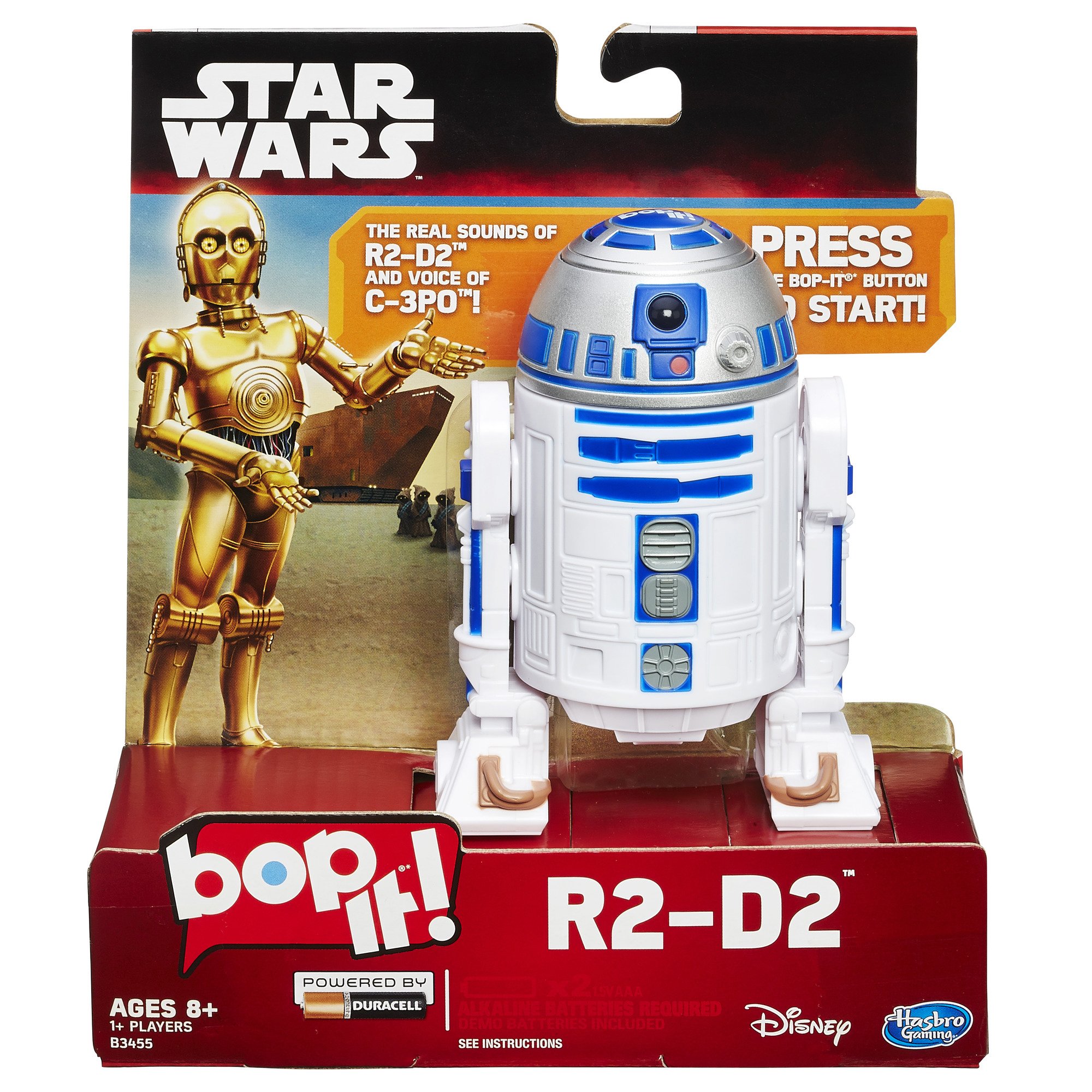 Hasbro Gaming Star Wars Bop It Game - Electronic Action Game with Lights & Sounds for Kids & Adults - Perfect for Family Game Night & Star Wars Themed Parties