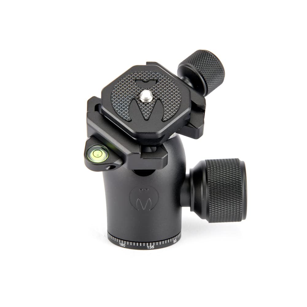 3 Legged Thing AirHed Pro 360° Panning Ball Head - Arca-Swiss Compatible Tripod Head for DSLR & Mirrorless Cameras | Heavy Duty Support for Photography & Videography | Perfect for Landscape, Travel & Studio Shooting (AHPRODARK)