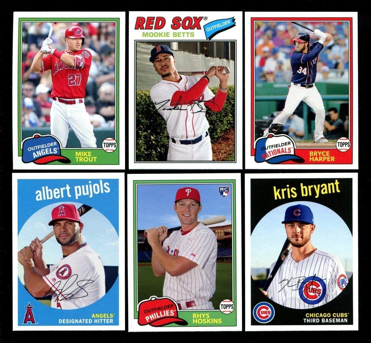 2018 Topps Archives Baseball Complete Set - 320 Cards Including Shortprints | MLB Trading Cards Collection for Collectors & Fans | Perfect for Display, Trading & Gifting
