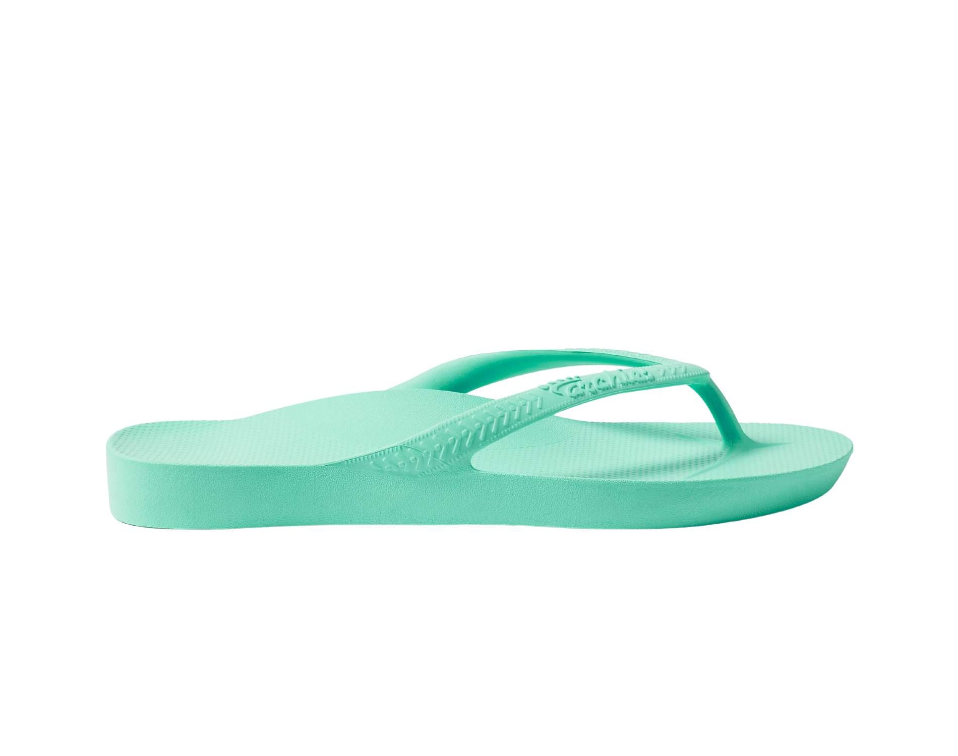 Archie's Arch Support Thongs for Women - Comfortable Mint Green Sandals with Orthotic Support - Perfect for Beach, Pool & Summer Walking