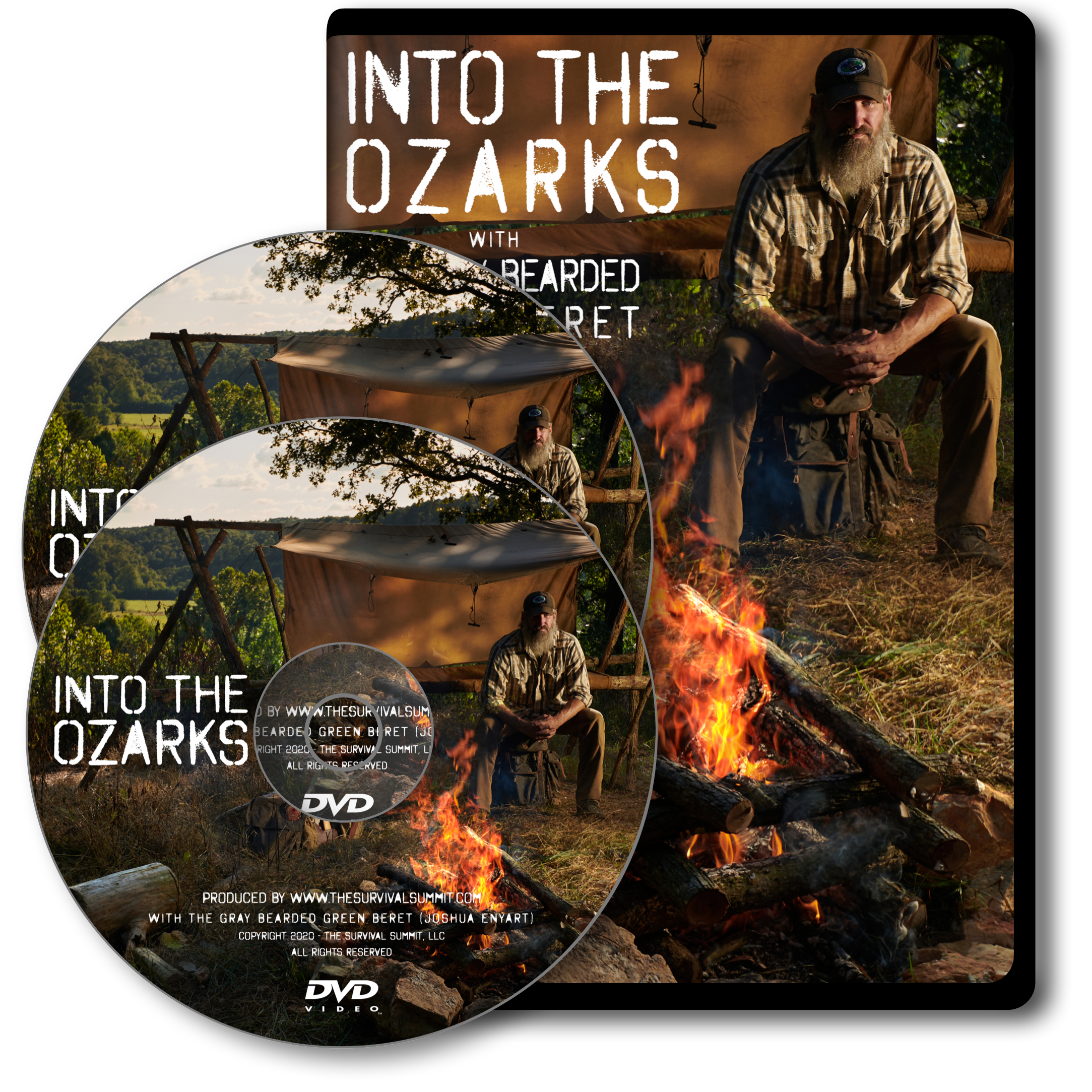 Into the Ozarks DVD or USB - Adventure Travel Documentary for Nature Lovers | Perfect for Road Trips, Camping & Outdoor Enthusiasts