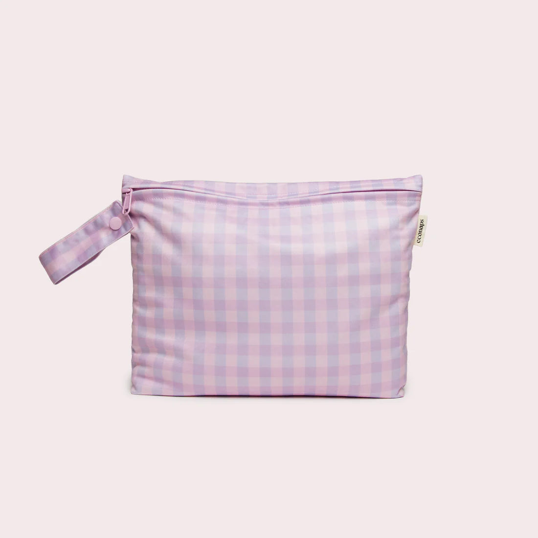 EcoNaps Medium Wet Bag for Diapers & Swimwear - Waterproof & Reusable Storage Pouch in Lilac | Perfect for Baby Care, Travel & Gym Essentials