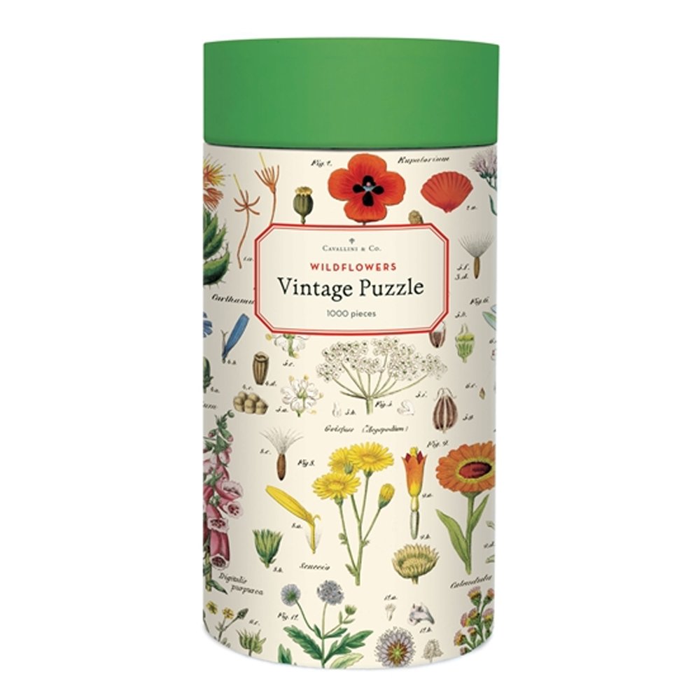 1000 Piece Wildflowers Jigsaw Puzzle - Beautiful Floral Landscape for Adults & Teens - Perfect for Relaxation, Family Bonding & Home Decor