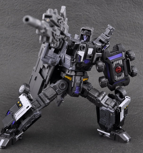 FansProject Causality CA-13 Diesel & Military Multiplexer M3 Crossfire Set Kit - Transformers Action Figure Collectible for Fans and Display - Perfect for Toy Collections, Gifts, and Themed Decor