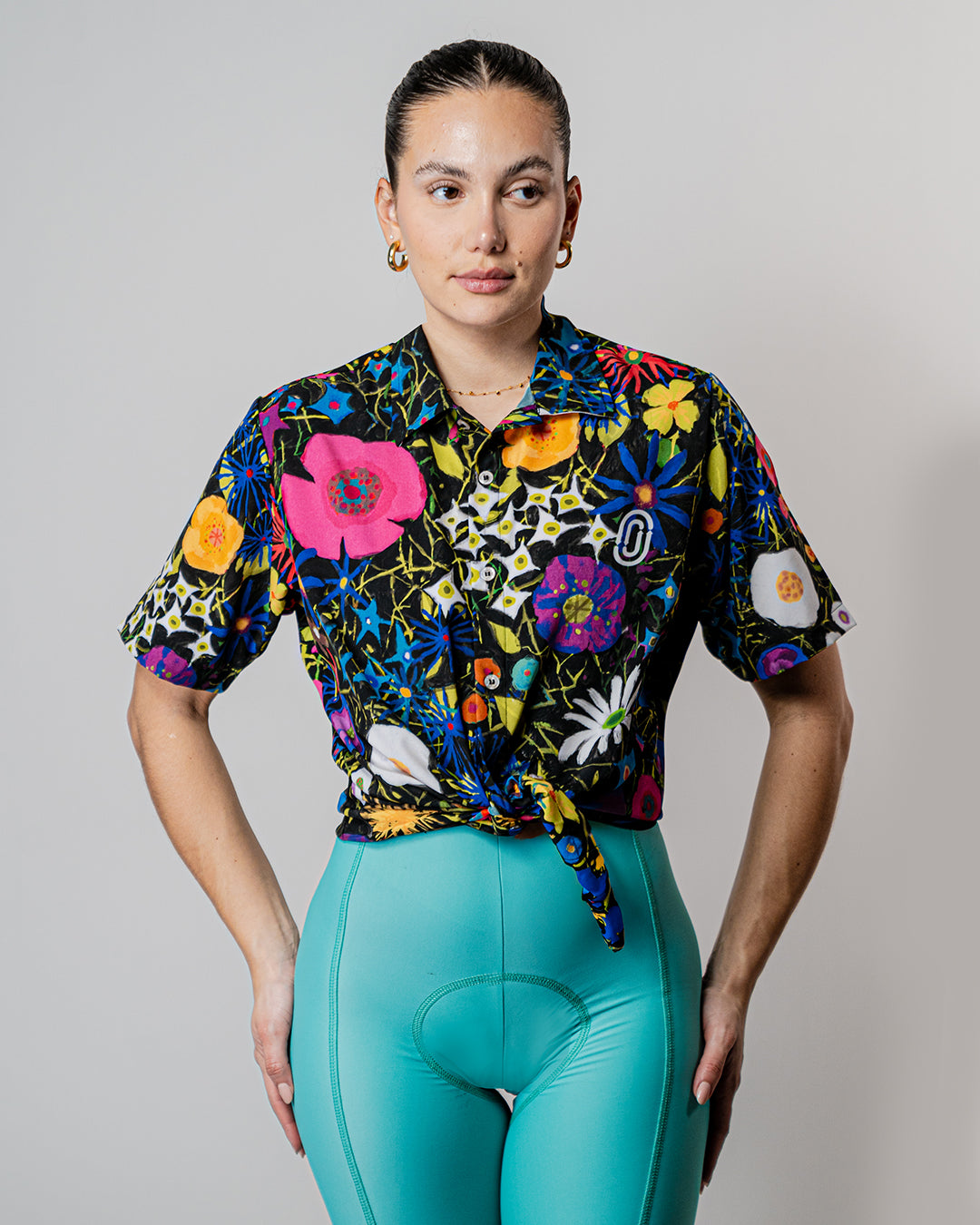 Stylish Fiori Notturni Resort Shirt for Men - Tropical Vacation & Summer Beachwear - Perfect for Hawaiian Shirts, Pool Parties, and Island Getaways