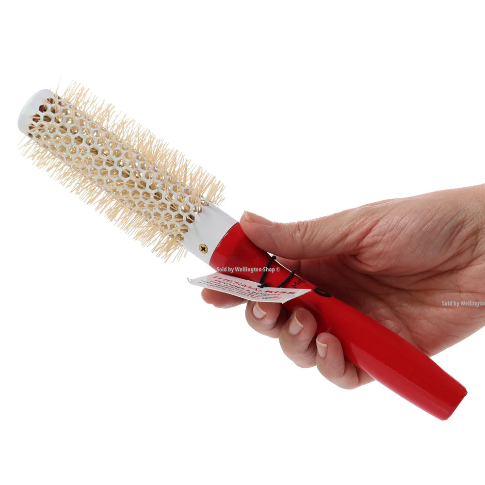 Marilyn Thermal Kiss Round Hair Brush with Ionic Bristles - Professional Styling Tool for Smooth, Shiny & Frizz-Free Hair - Perfect for Blowouts, Curls & Volume Styling at Home or Salon