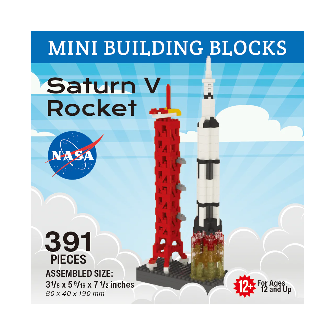 LEGO NASA Apollo Saturn V Rocket Building Kit - 1969 Piece Model Rocket for Adults & Kids - STEM Educational Toy for Space Enthusiasts - Perfect for Home Decor, Birthday Gifts & STEM Learning Activities