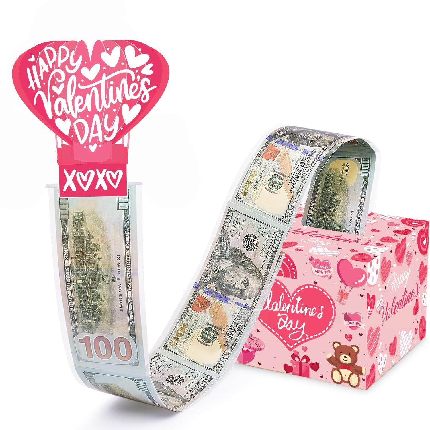 Valentine's Day Surprise Explosion Box - DIY 3D Pop-Up Gift Box for Couples, Anniversary & Romantic Occasions | Perfect for Love Letters, Photos & Keepsakes