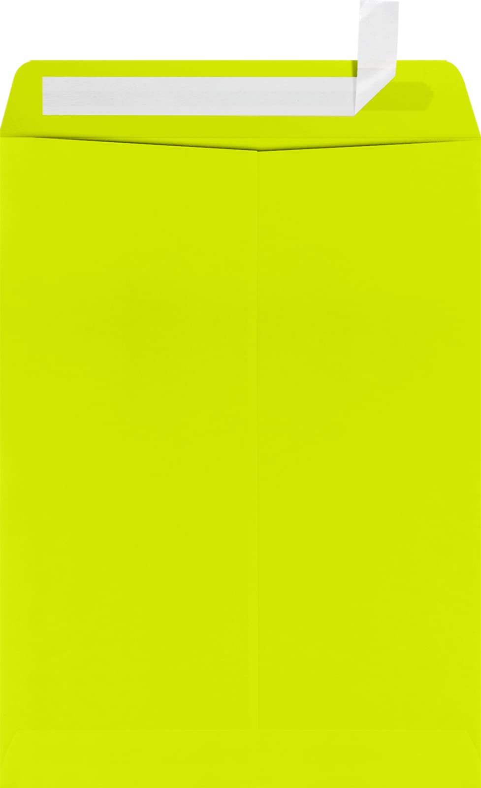 LUXPaper 9 x 12 Open End Peel & Press Envelopes - Wasabi Green, 80lb Text Weight (Pack of 1,000) for Business Mailings, Wedding Invitations & Office Correspondence