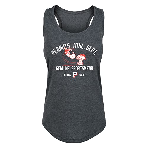 Peanuts Ath Dept - Heather Charcoal