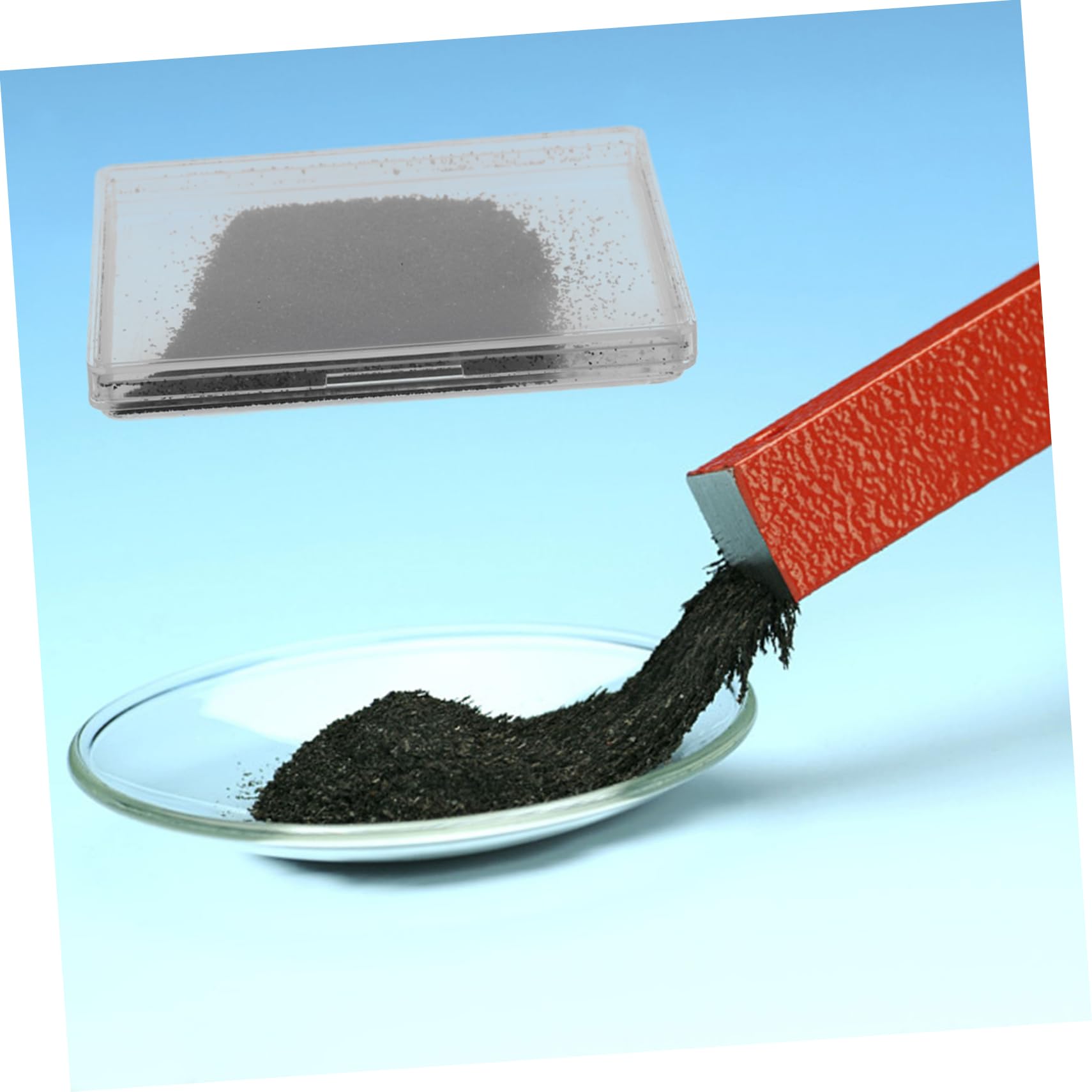 Gatuida Iron Filings Science Kit - Magnetic Field Demonstrator for Kids & Students | STEM Educational Tool for Classroom & Home Experiments