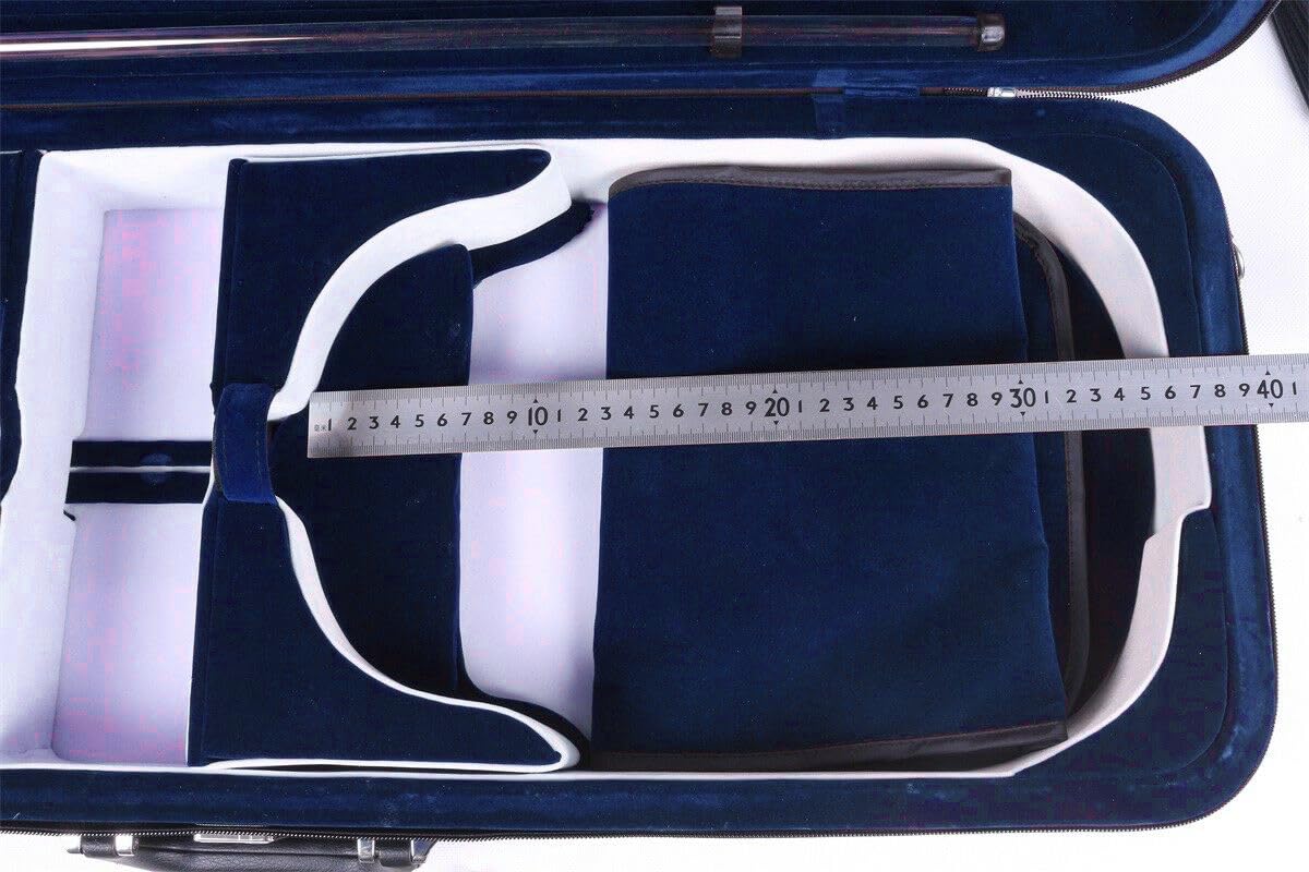 16 Inch Soft Viola Case - Adjustable for 15 to 16.5 Inch Violas | Lightweight & Durable Cloth with Thick Padding | Perfect for School, Practice & Travel