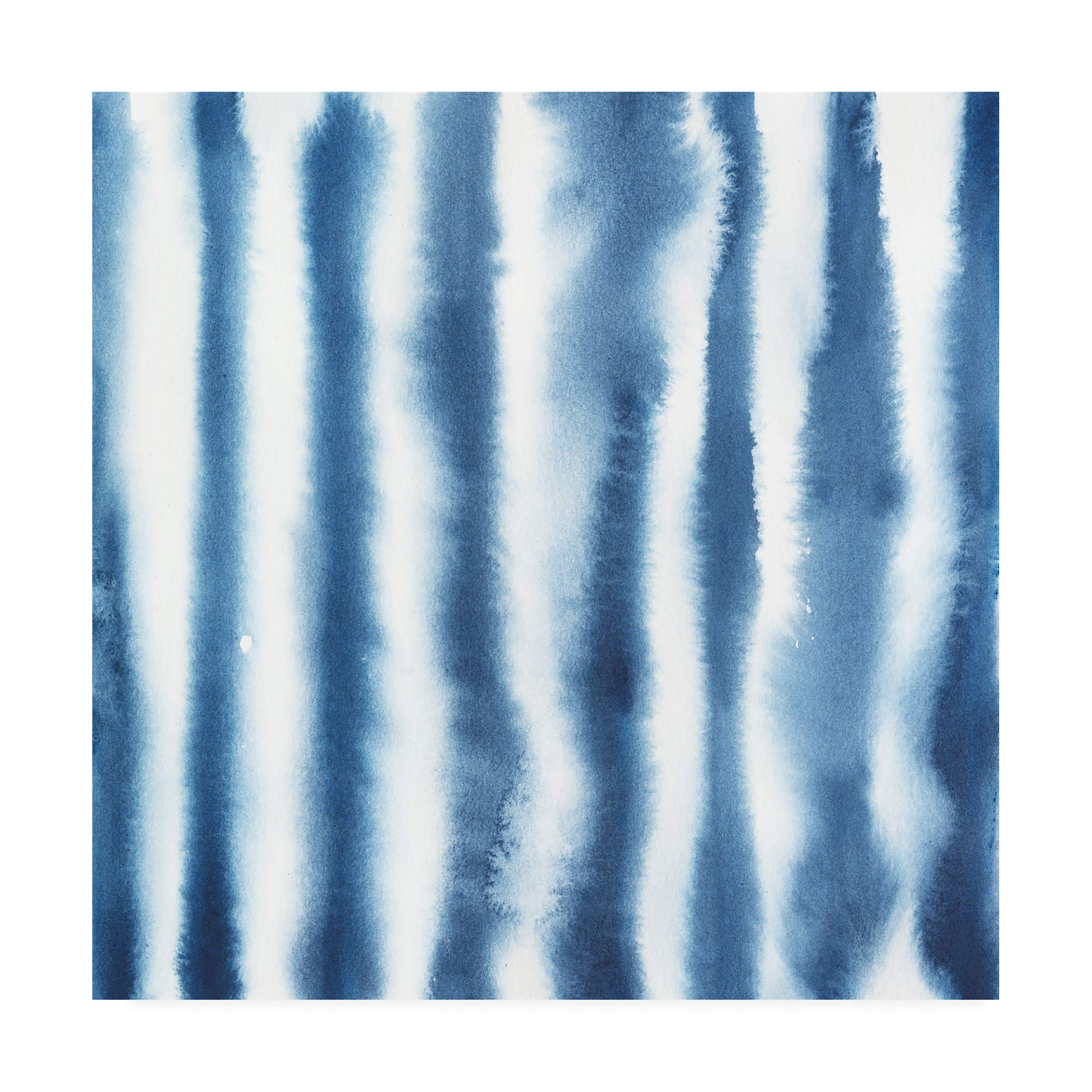 Grace Popp Indigo Bleed IV - 18x18 Premium Fine Art Print - Trademark Fine Art Collection - Perfect for Home & Office Wall Decor
