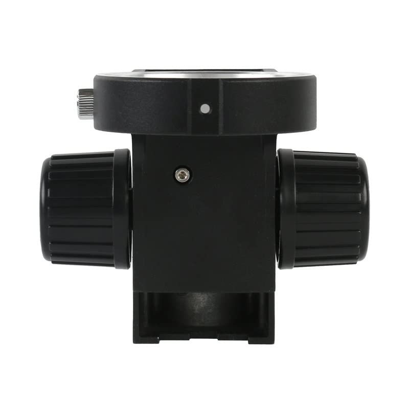 **76mm Adjustable Microscope Ring Focusing Holder & Head Bracket – Compatible with Stereoscopic Microscopes, Stands & Slides (A1-25mm White) – Ideal for Lab Research, Education & Hobbyist Use**