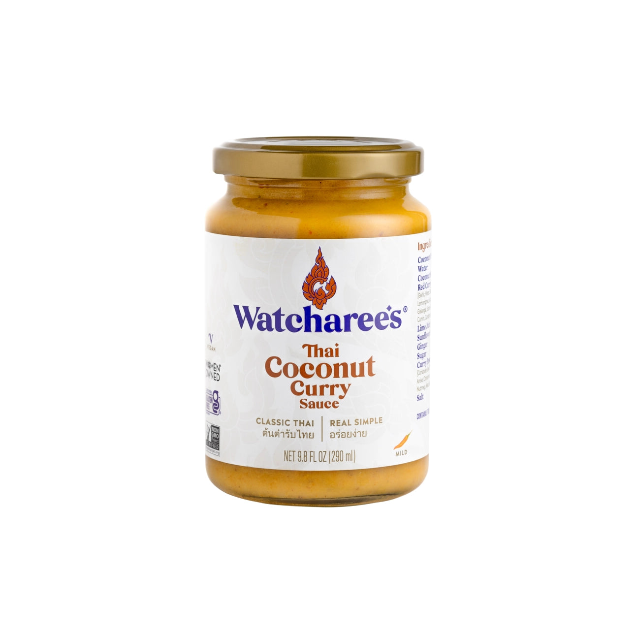 Authentic Thai Coconut Curry Sauce - Premium Gluten-Free & Vegan Cooking Sauce for Stir Fry, Noodles & Rice - Perfect for Asian Cuisine & Meal Prep